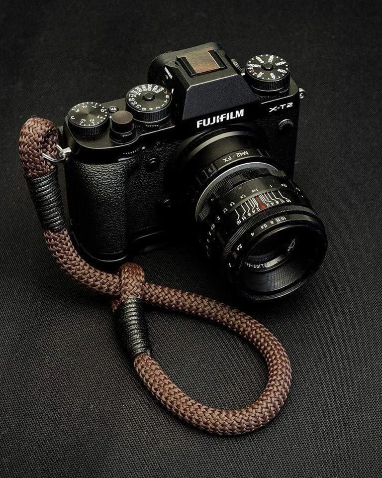 Chocolate Brown  Acrylic Camera Strap
