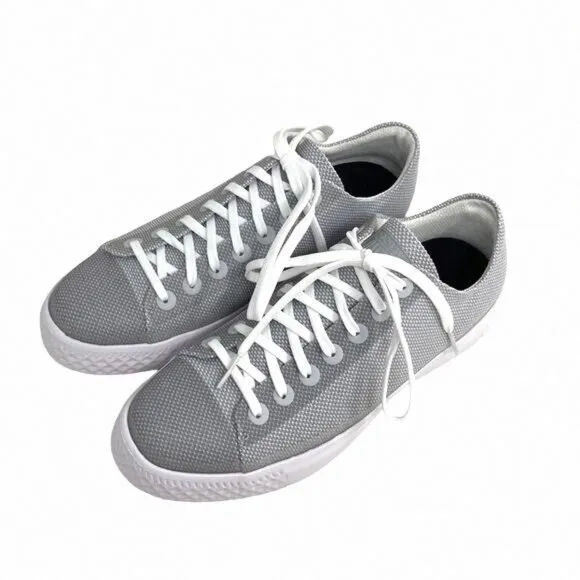 Converse Ctas Modern OX Women's Shoes Gray Mesh Canvas 157201C Sneakers Top Low