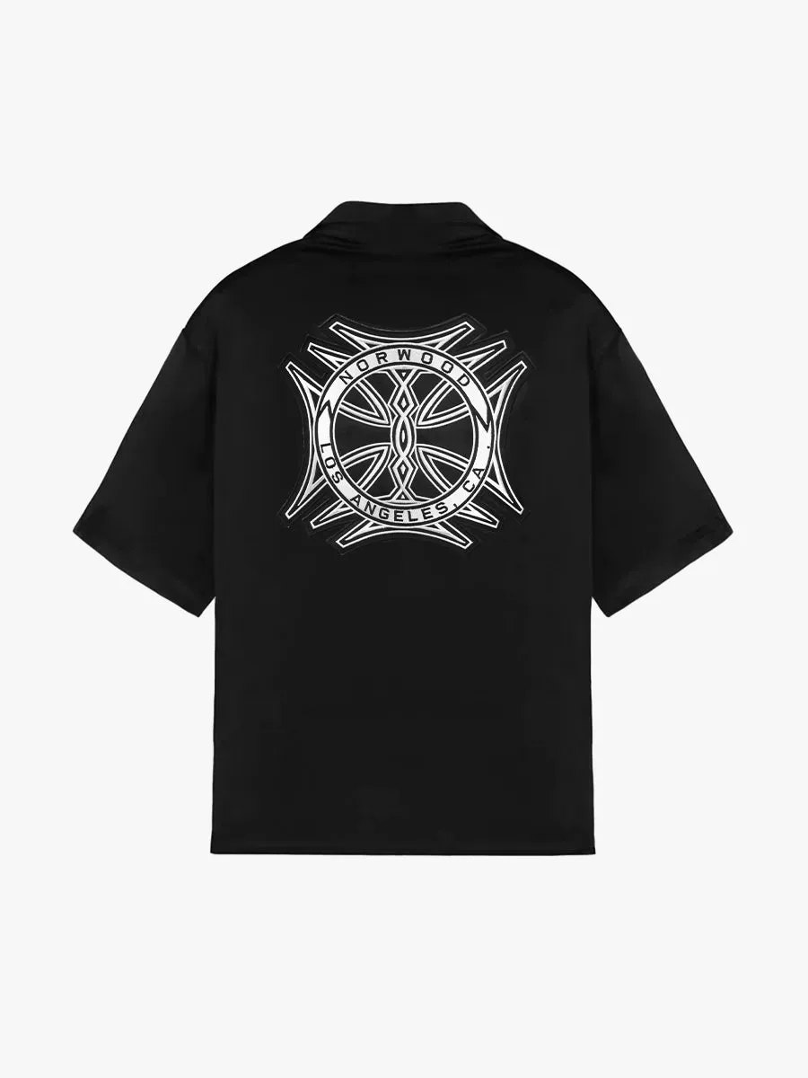 CROPPED EVENING BUTTON DOWN