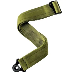 D'Addario Auto Lock Nylon Guitar Strap - Moss