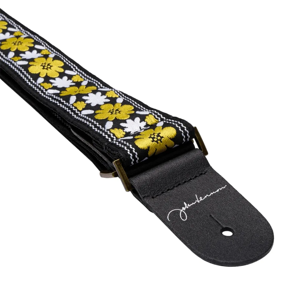 D'Addario John Lennon Signature Strap - Rooftop Jacquard