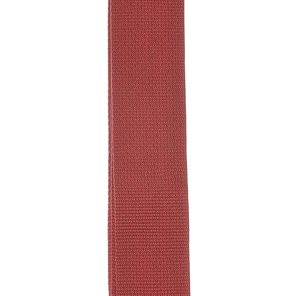 D'Addario PWS101 44mm Polypropylene Guitar Strap, Red
