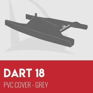 Dart 18 Boat Cover - PVC - Grey