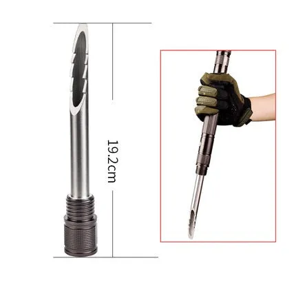 DIY Hiking Staff Multi-functional Emergency Tool