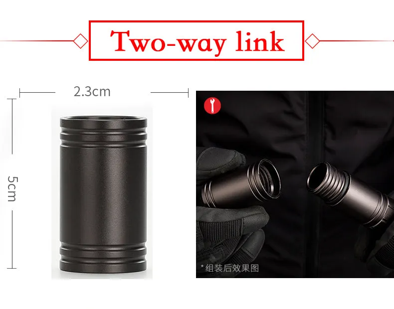 DIY Hiking Staff Multi-functional Emergency Tool
