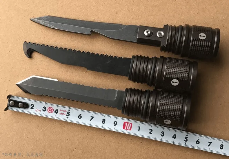 DIY Hiking Staff Multi-functional Emergency Tool