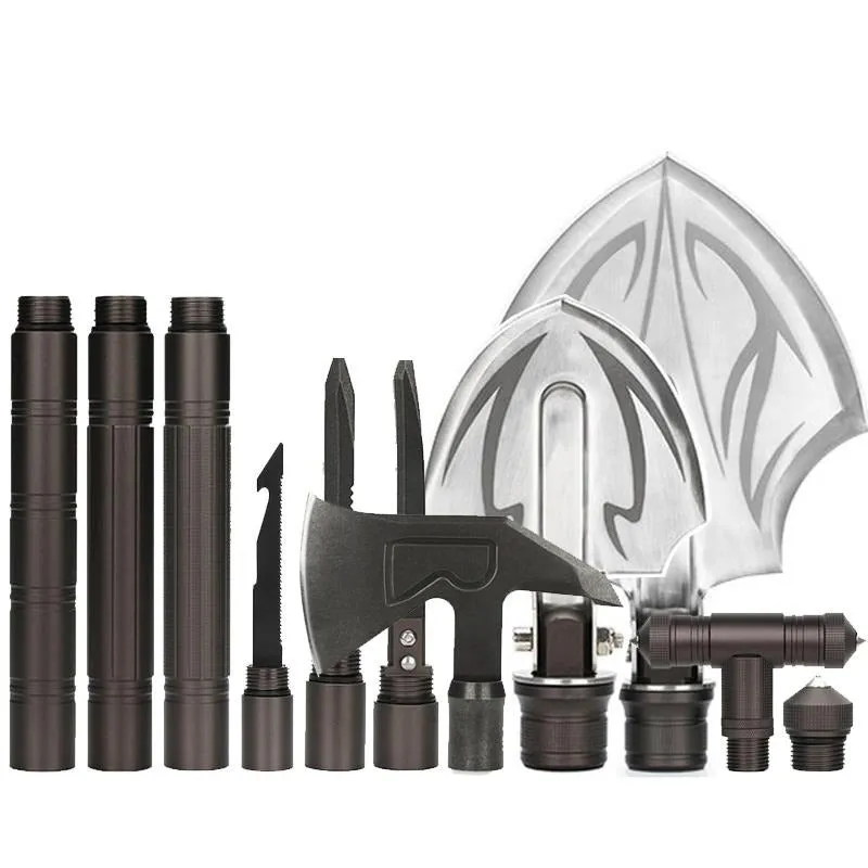 DIY Hiking Staff Multi-functional Emergency Tool