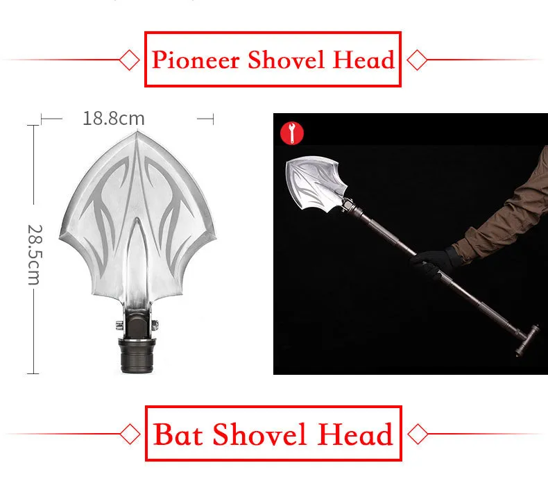 DIY Hiking Staff Multi-functional Emergency Tool