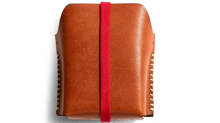 Double Leather Card Case (Includes 2 Decks of Playing Cards)