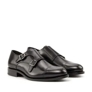 Double Monk black box calf