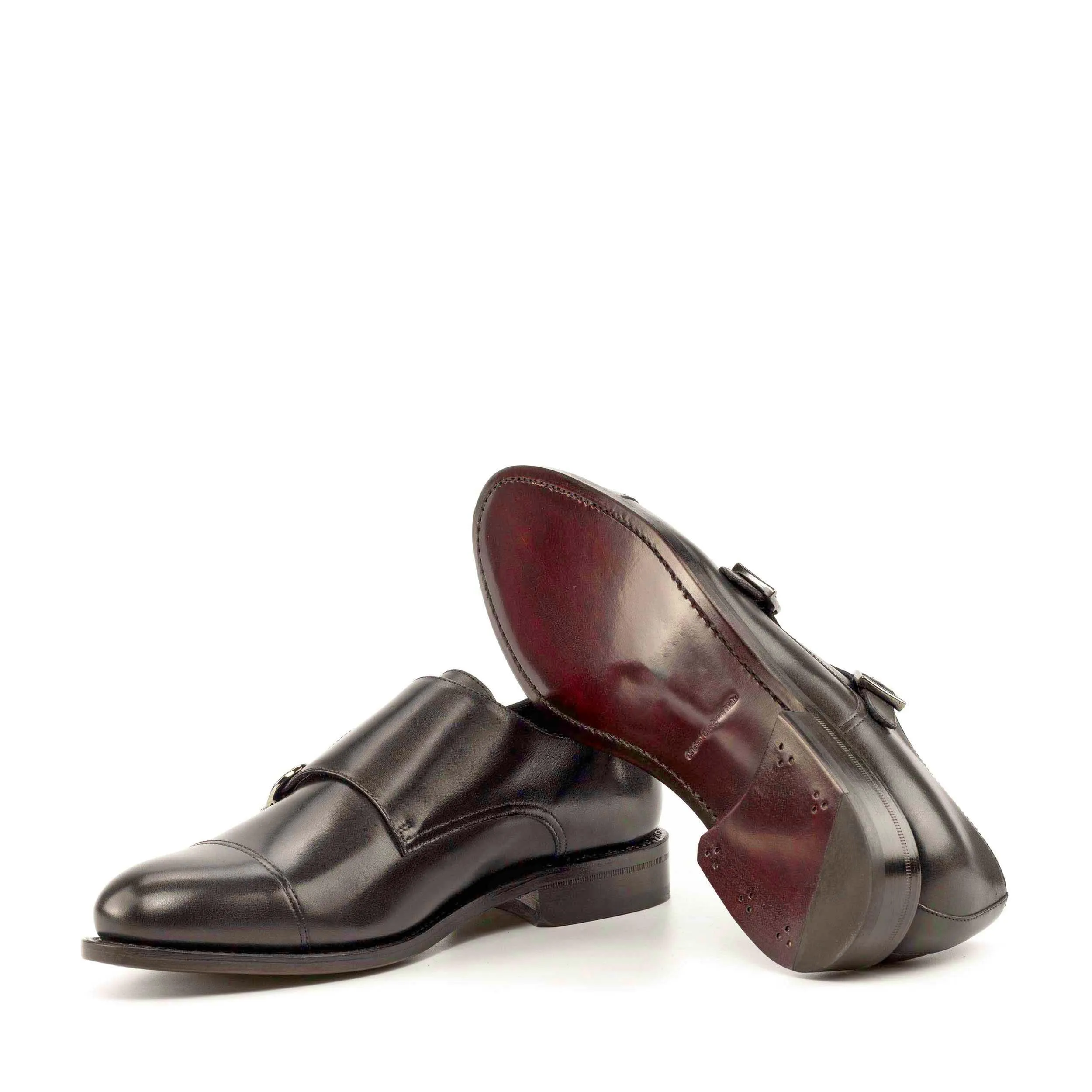 Double Monk black box calf
