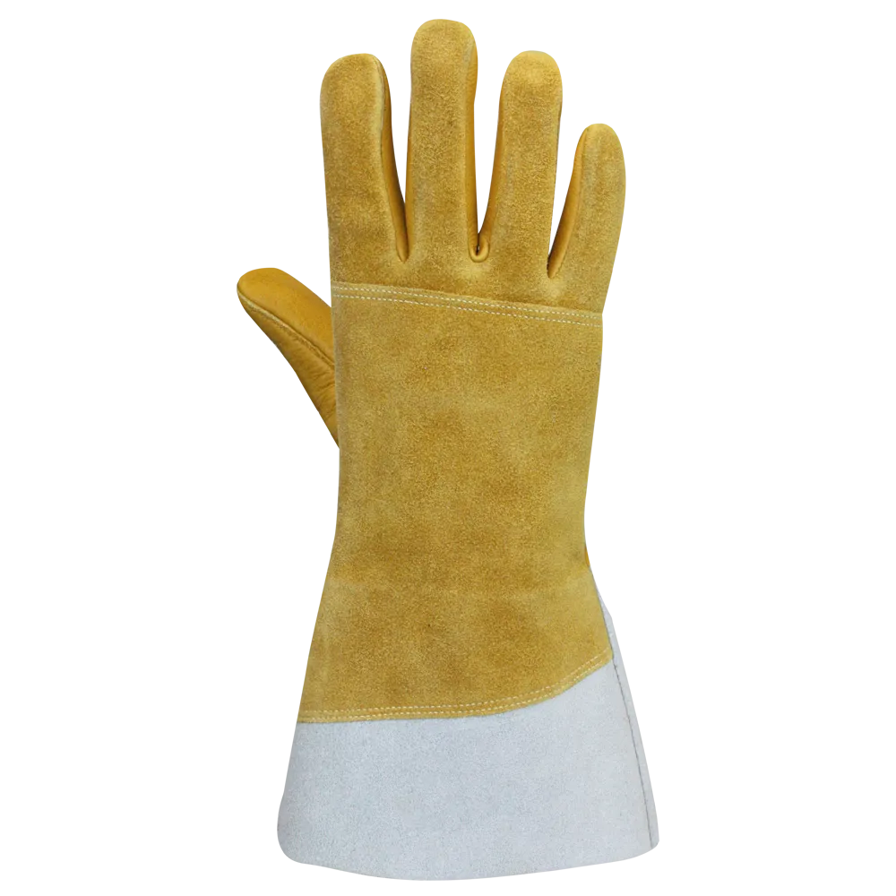 Double Split Back, Deerskin Welding Gloves - 5012