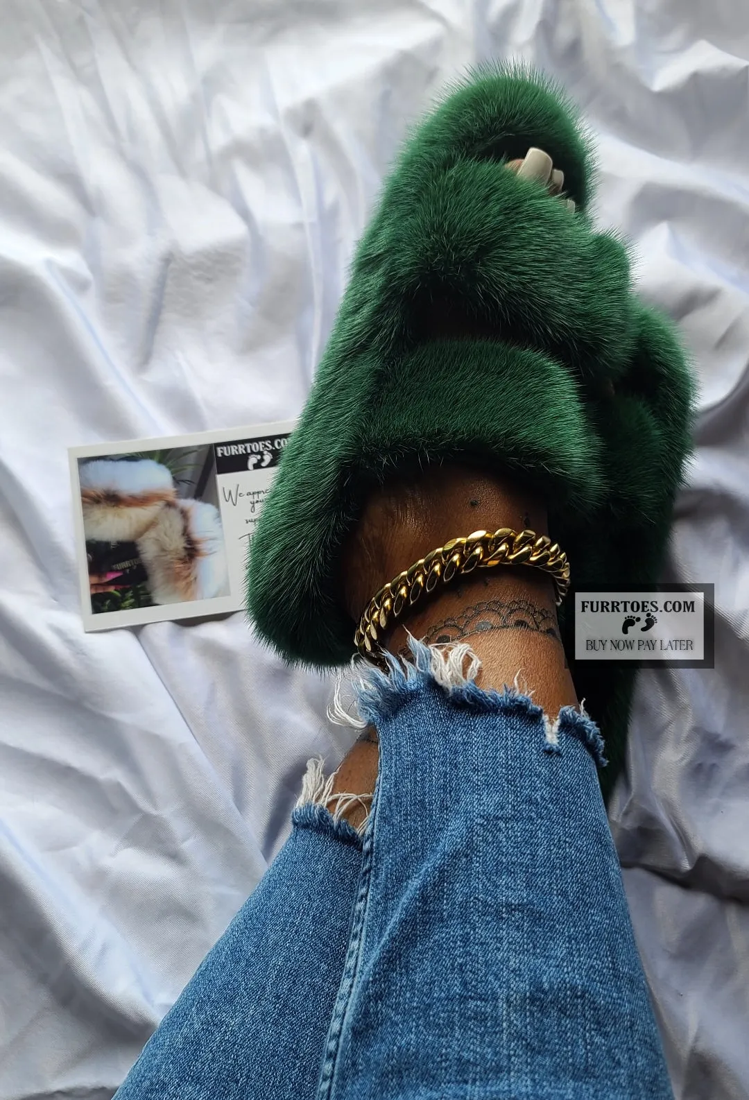 Double Strap Mink