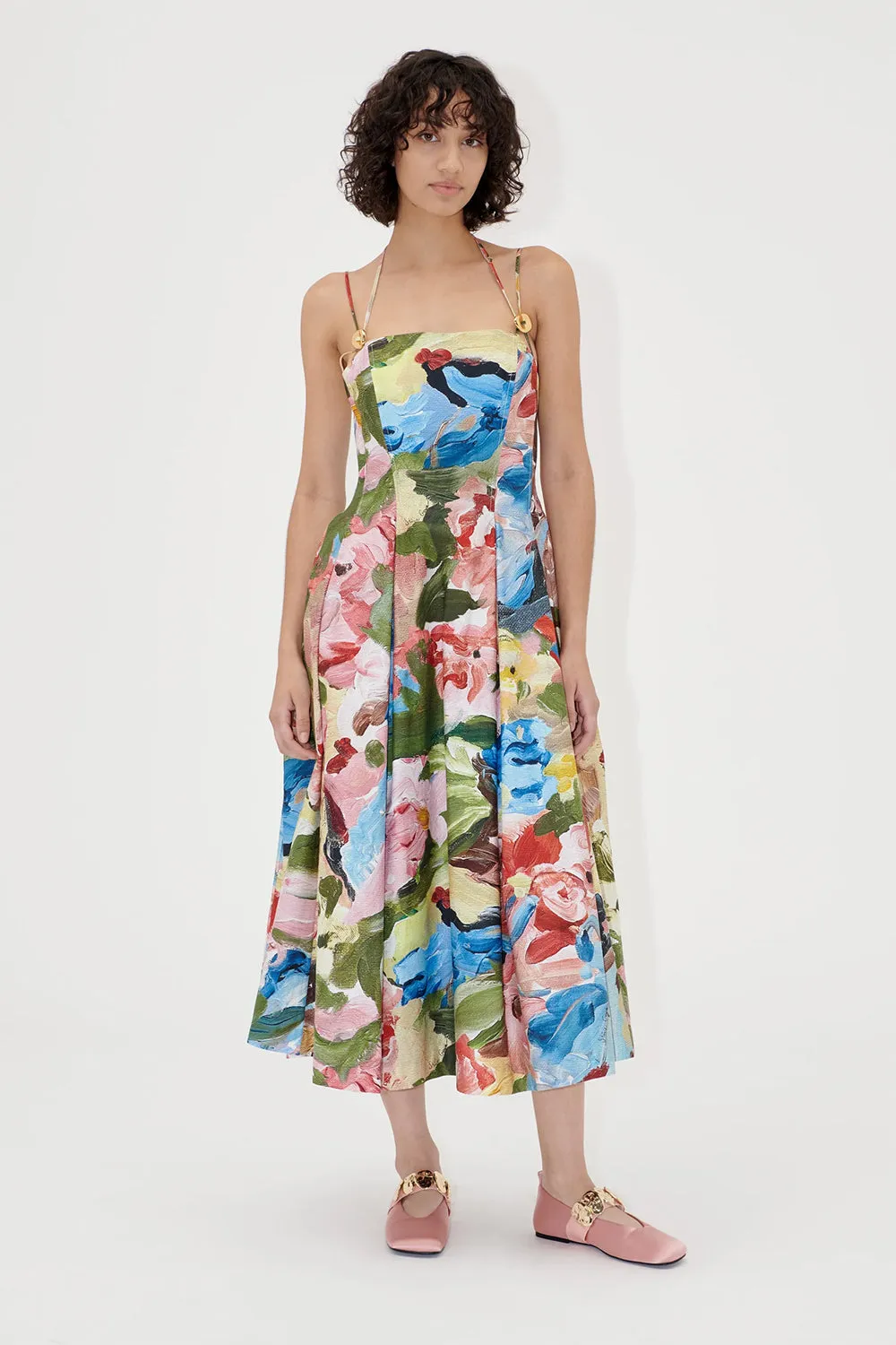 Double Strap Volume Dress