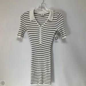 Dress Casual Short By Abercrombie And Fitch In Striped Pattern, Size: S