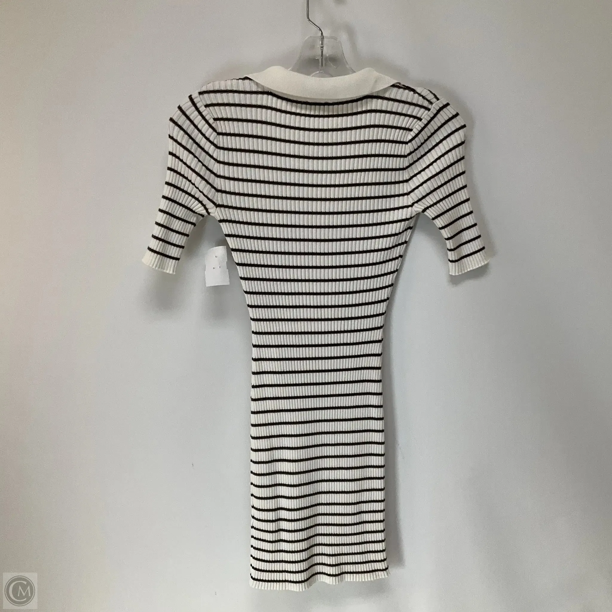 Dress Casual Short By Abercrombie And Fitch In Striped Pattern, Size: S