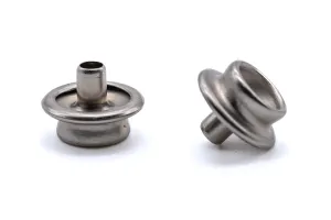Durable DOT press snap fastener Gypsy Stud for boat canopy covers brass nickel plated