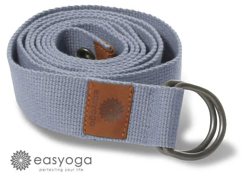 easyoga Premium Lengthen Yoga Strap 007 - B2 Blue