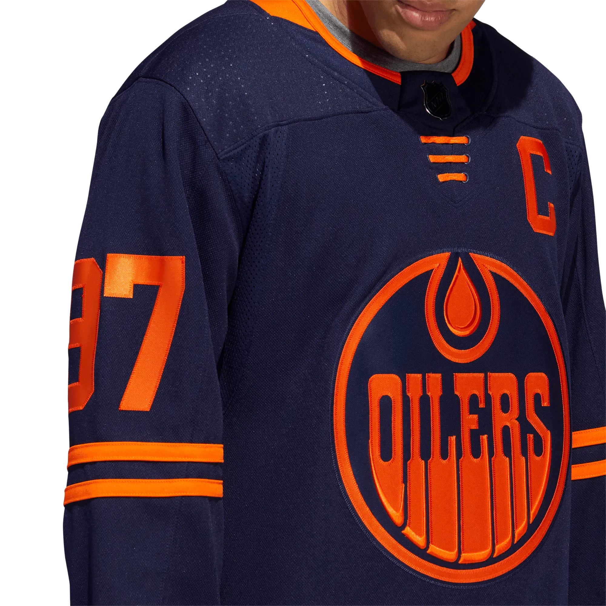 Edmonton Oilers Alternate Adidas PrimeGreen Senior Jersey - Connor McDavid