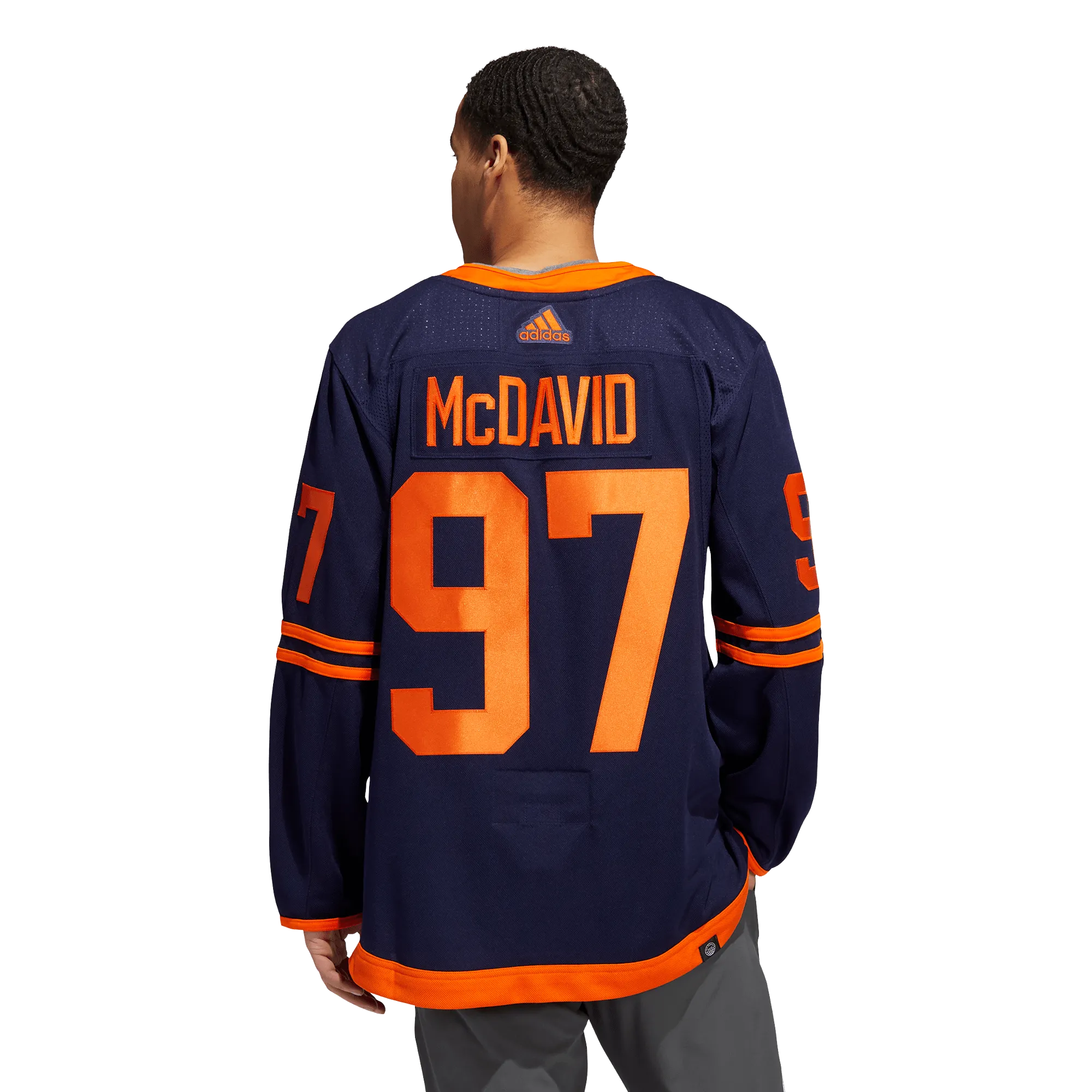 Edmonton Oilers Alternate Adidas PrimeGreen Senior Jersey - Connor McDavid