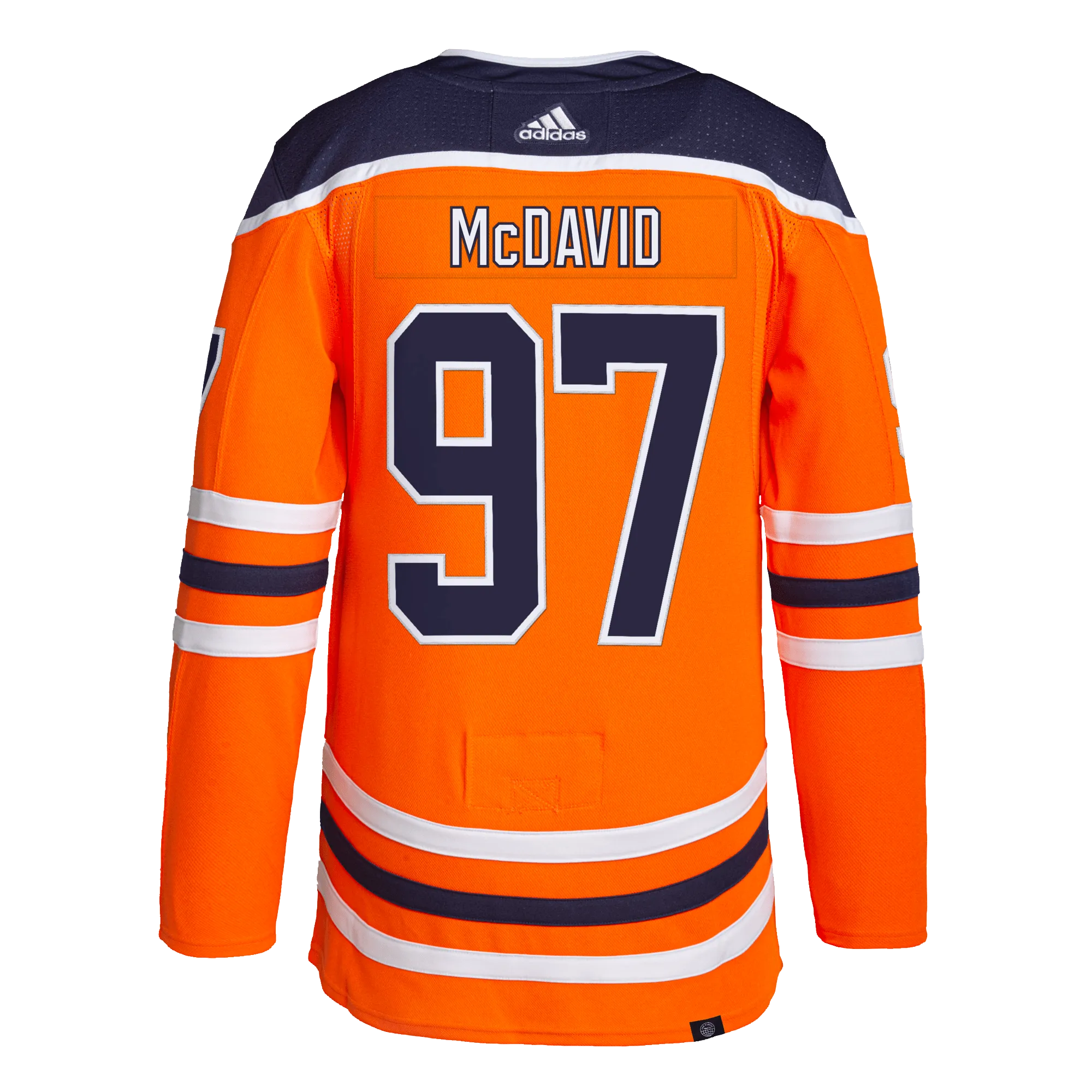 Edmonton Oilers Home Adidas PrimeGreen Senior Jersey (2021) - Connor McDavid