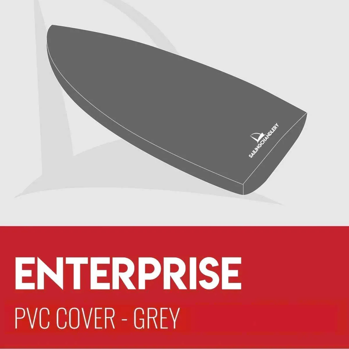 Enterprise Boat Cover - PVC Grey - Mast Down