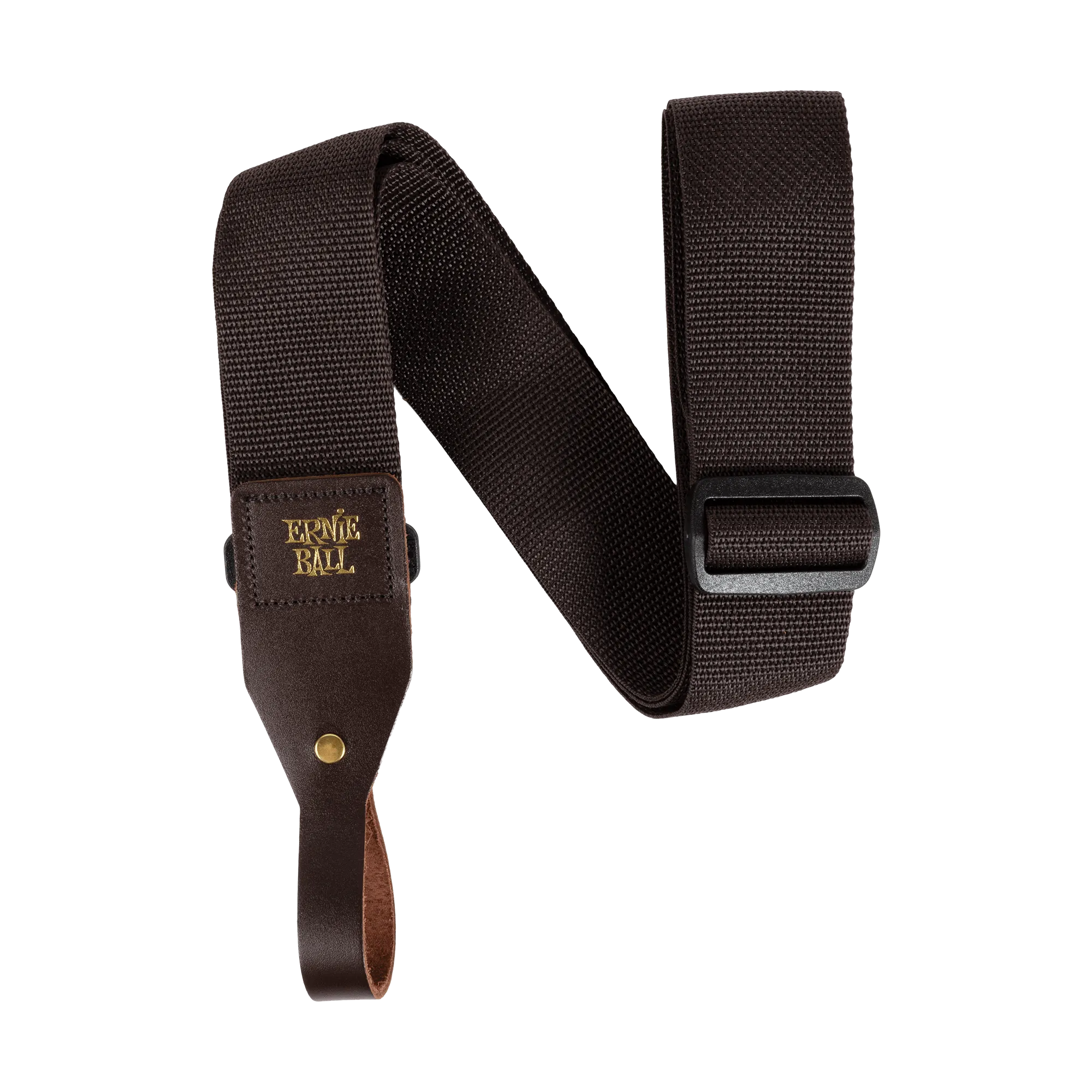 Ernie Ball Polypro Acoustic Guitar Strap - Brown
