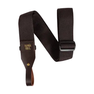 Ernie Ball Polypro Acoustic Guitar Strap - Brown
