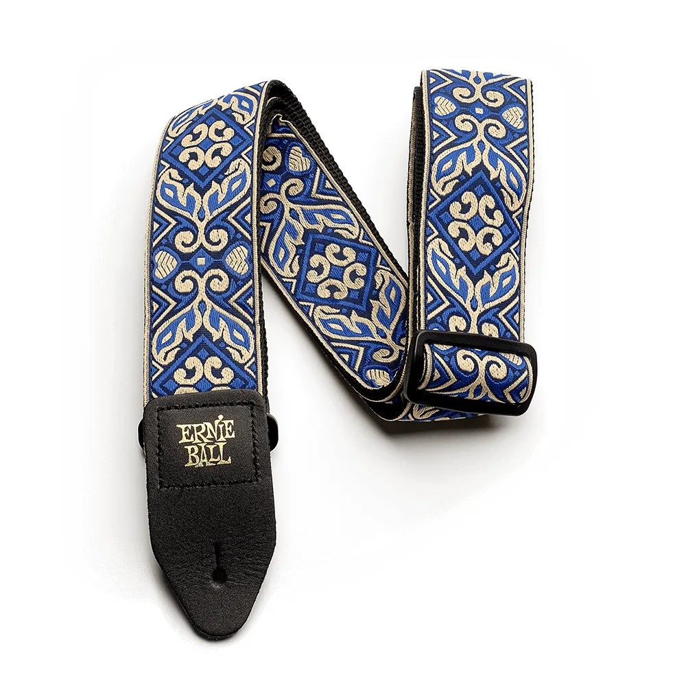 Ernie Ball Tribal Blue Jacquard Guitar Strap