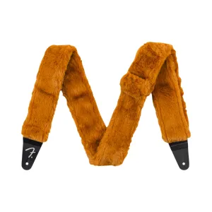 Fender Poodle Plush Strap Rust