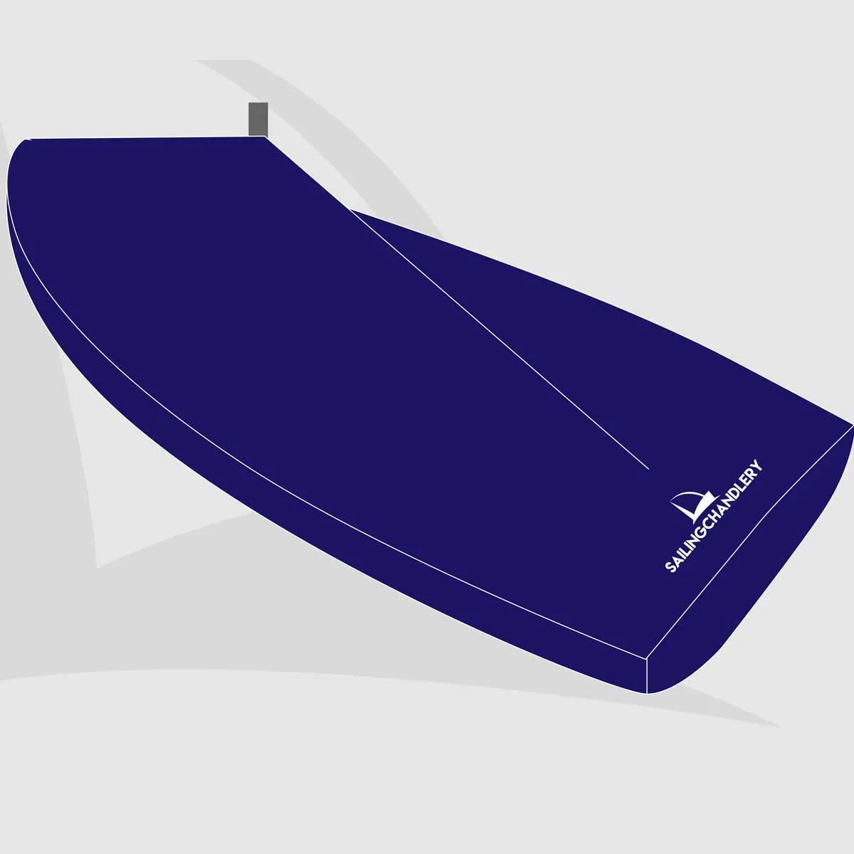 Fireball Boat Cover - Boom Up - PVC Blue