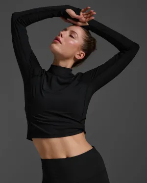 Form Soft Touch Mock Neck Long Sleeve