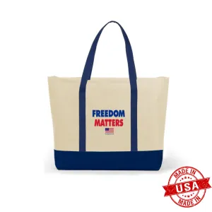 Freedom Matters Boat Tote