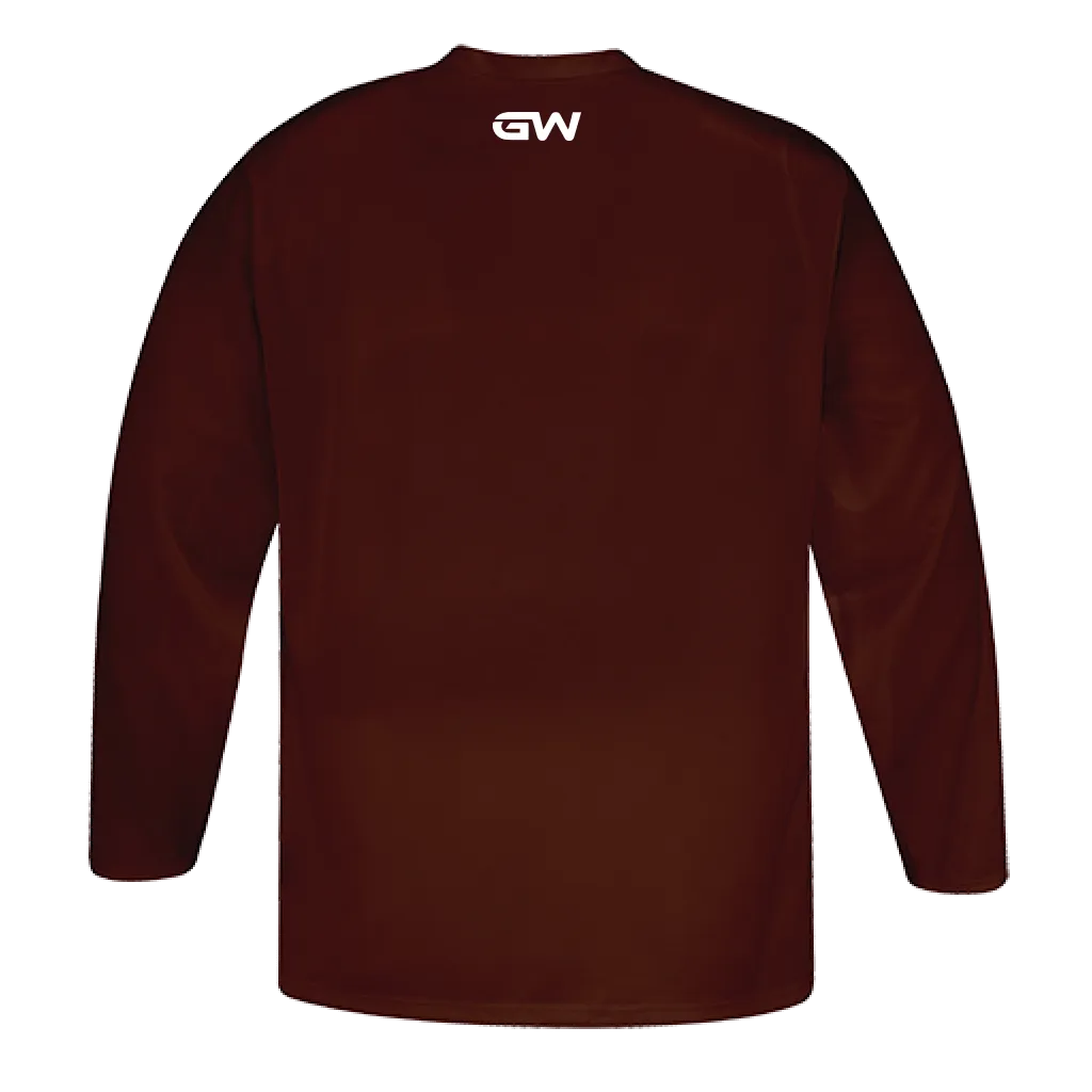 GameWear GW5500 ProLite Series Senior Hockey Practice Jersey - Maroon