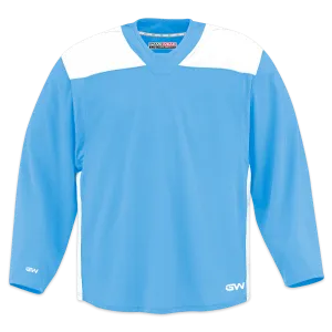 GameWear GW6500 ProLite Series Senior Hockey Practice Jersey - Turquoise / White