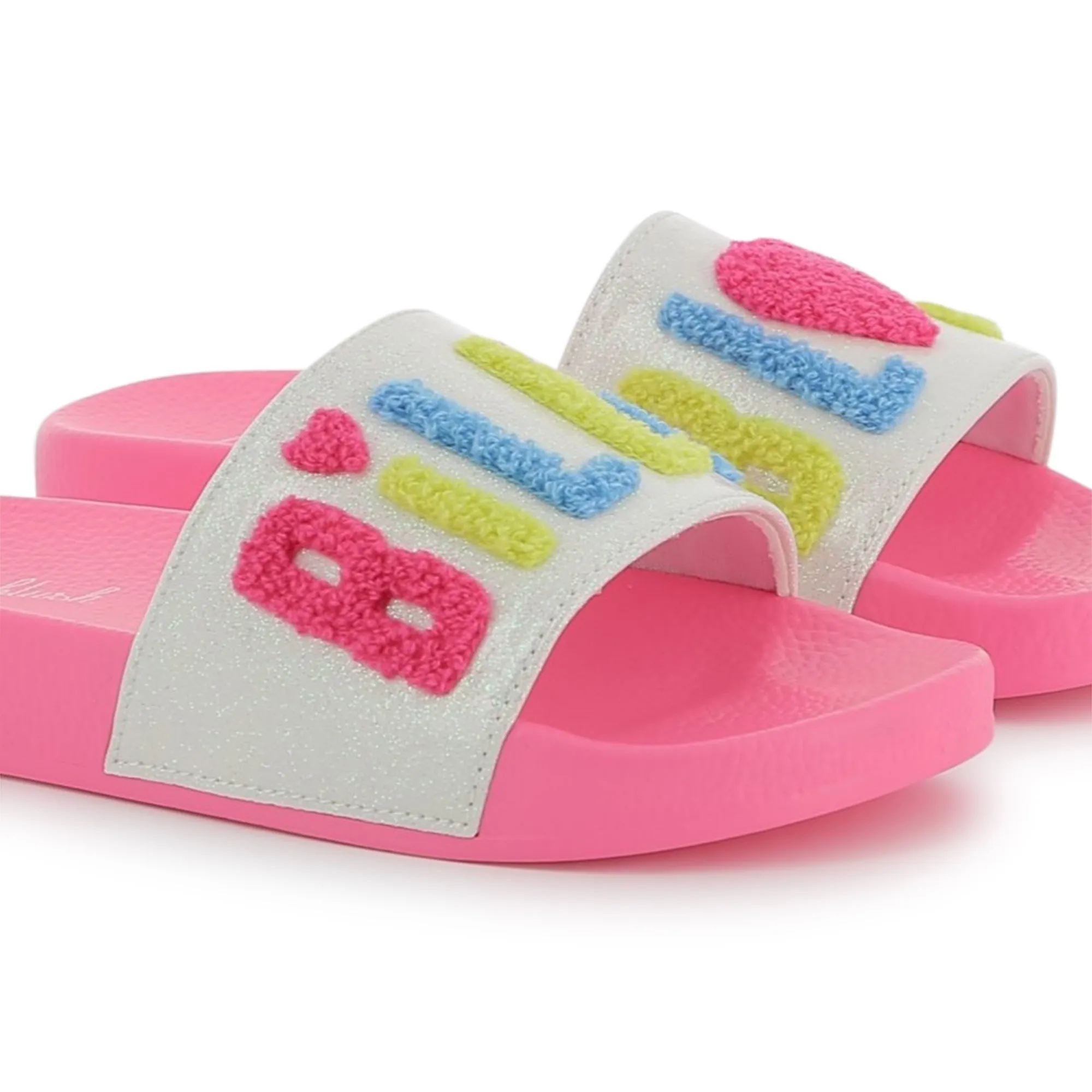 Girls Pink Logo Slides