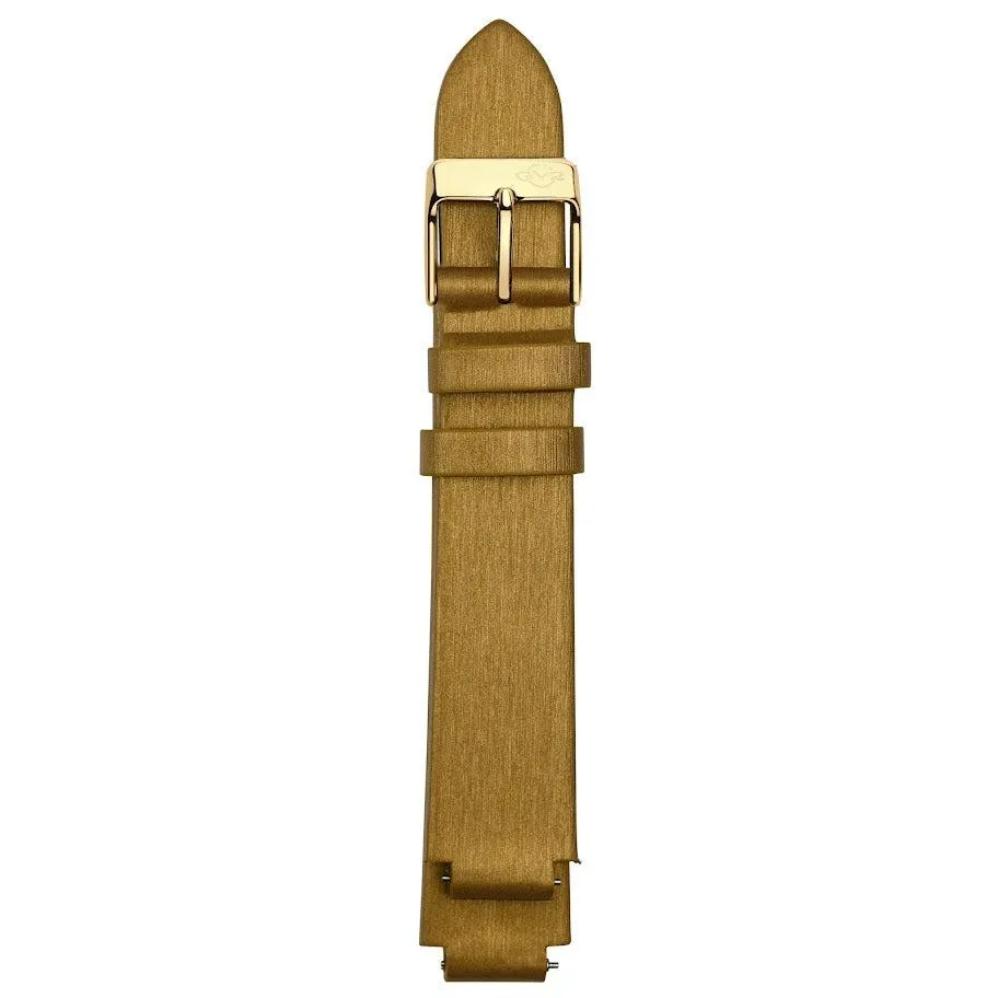 GV2 12mm Satin Leather Strap
