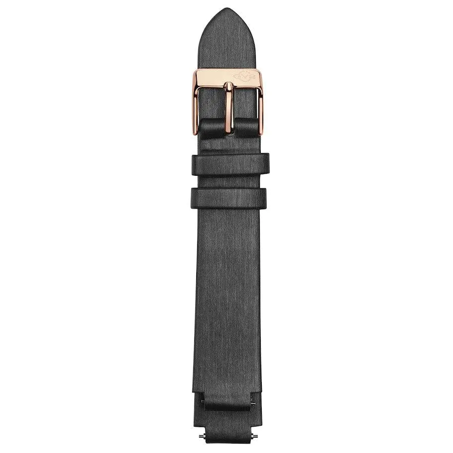 GV2 12mm Satin Leather Strap
