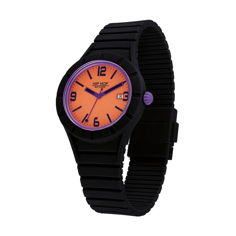 Hip Hop Black X Man Collection 42mm Hwu1082 watch