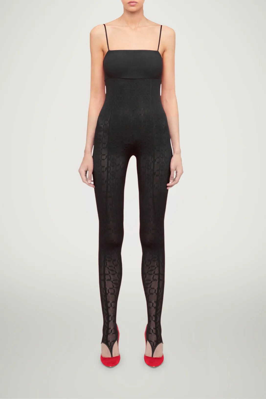 Intricate Pattern Jumpsuit | Black
