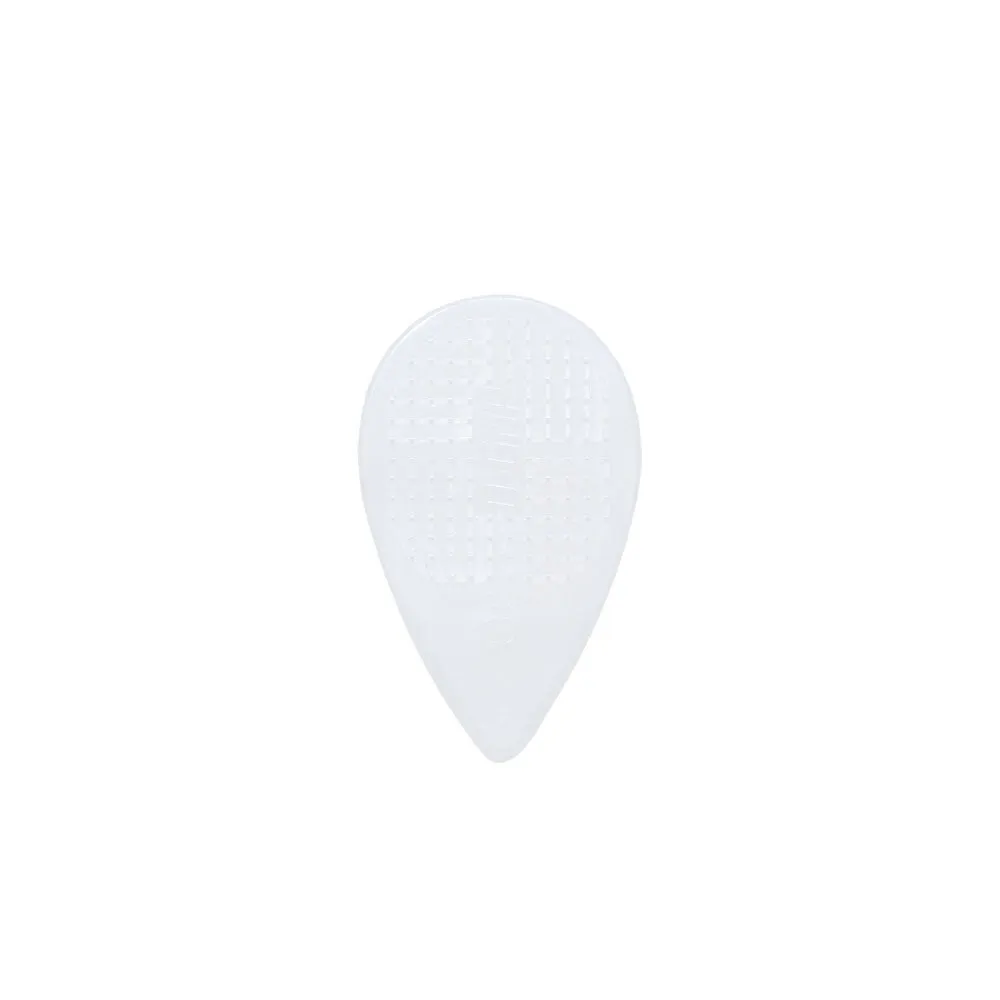 Janicek D-Grip Balkan Nylon Pick in White (0.70mm) - 6pk