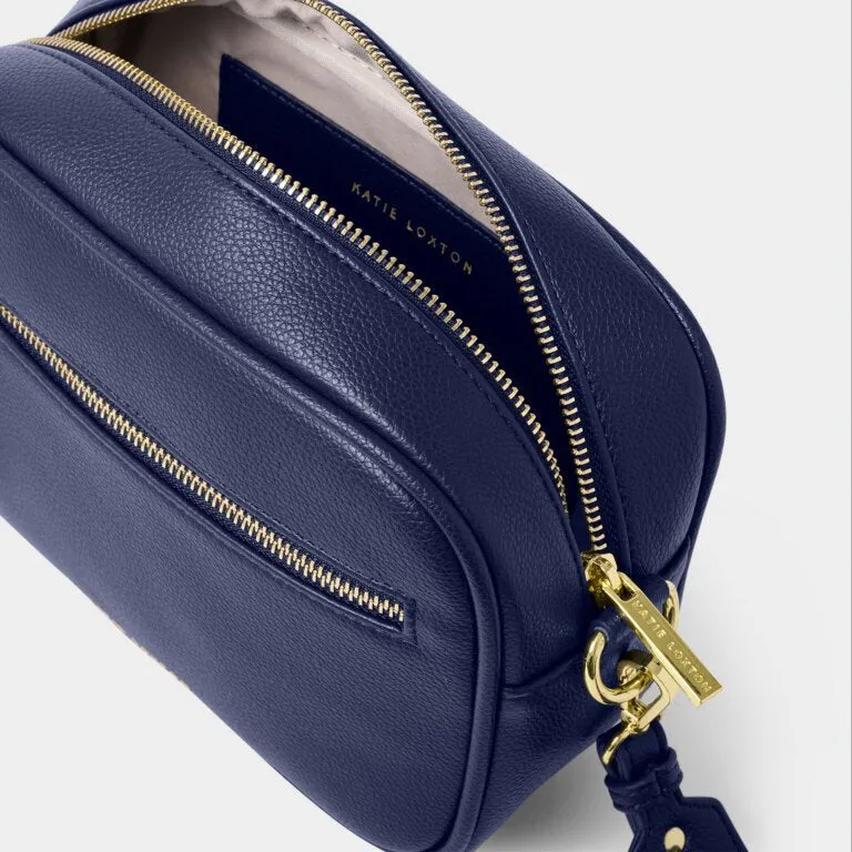 Katie Loxton Hallie Crossbody Bag in Midnight Blue