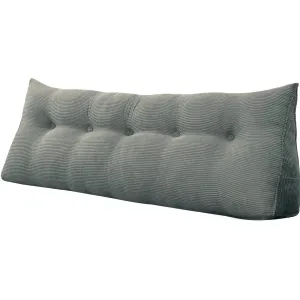 Kids Bed Reading Tv Watching Video Game Playing Wedge Pillow Grey