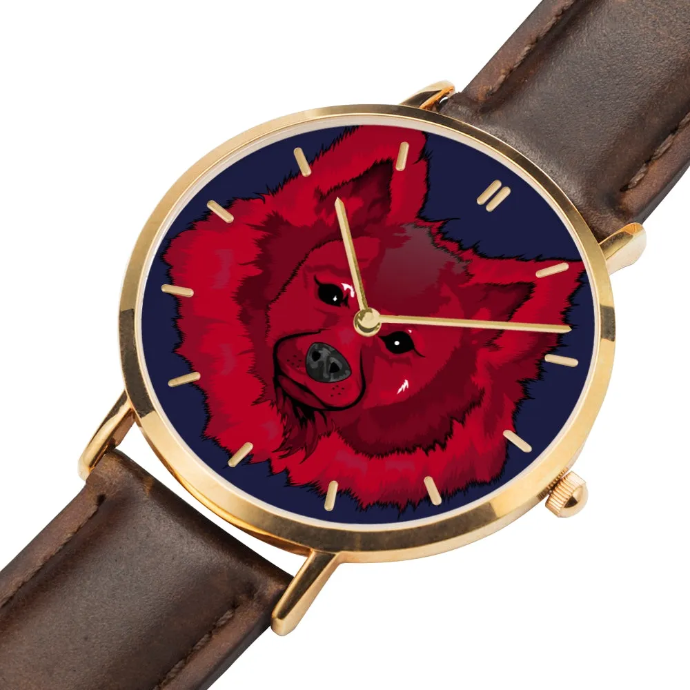 KV Vintage Brown Timepiece
