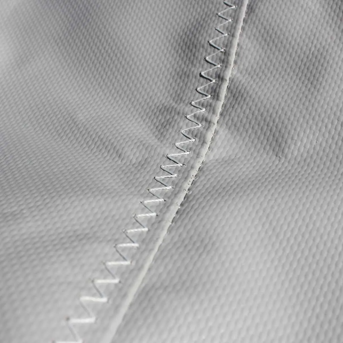 Lark Boat Cover - Boom Up -  PVC Grey