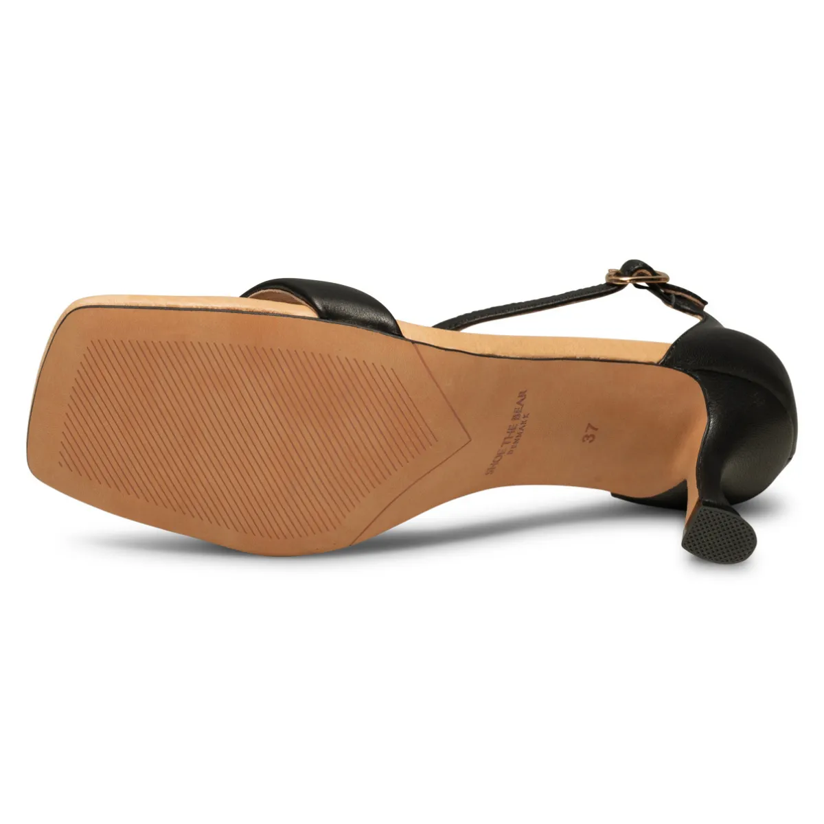 Leah Ankle Strap Black