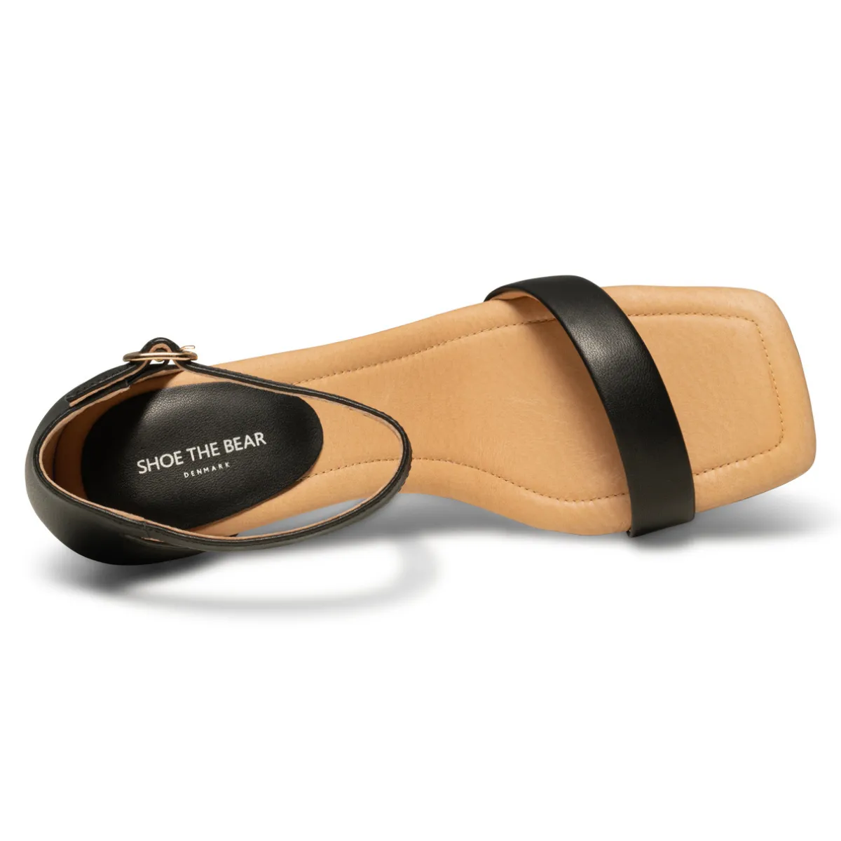 Leah Ankle Strap Black