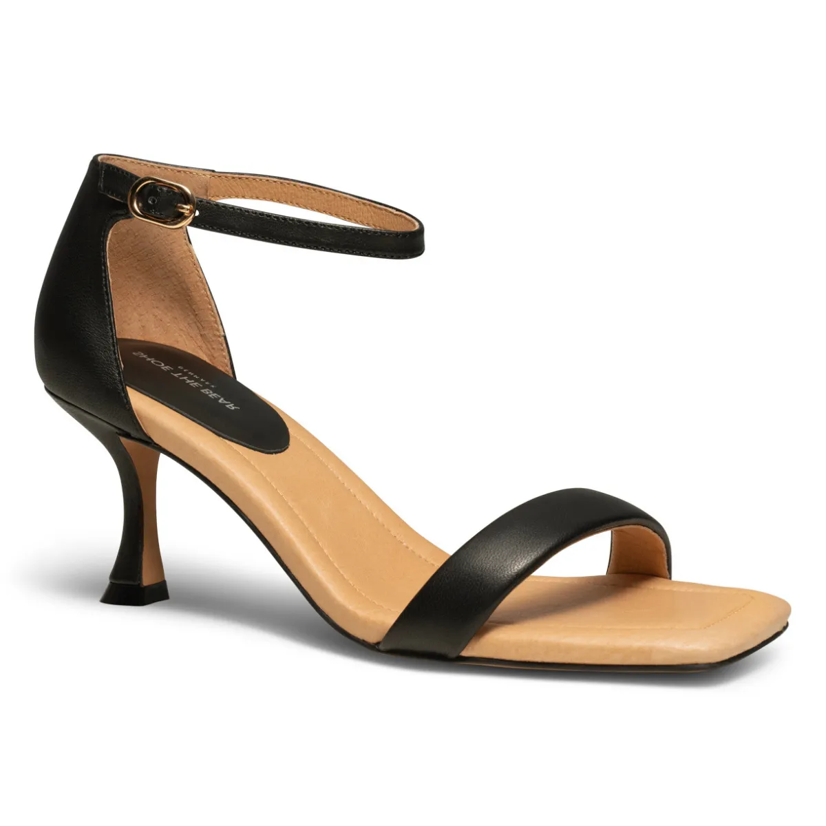 Leah Ankle Strap Black