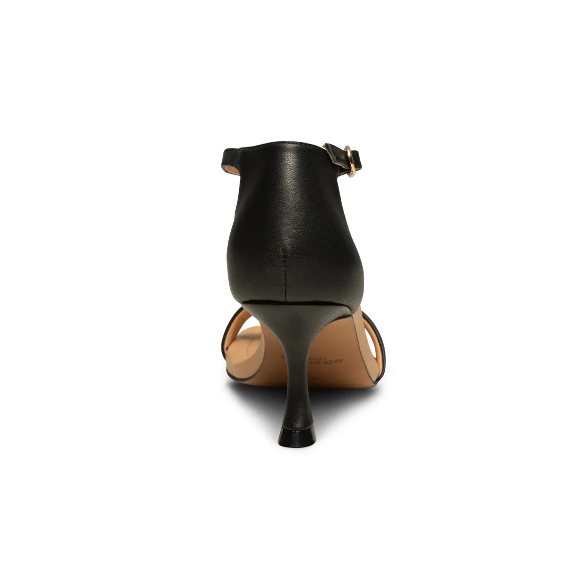 Leah Ankle Strap Black