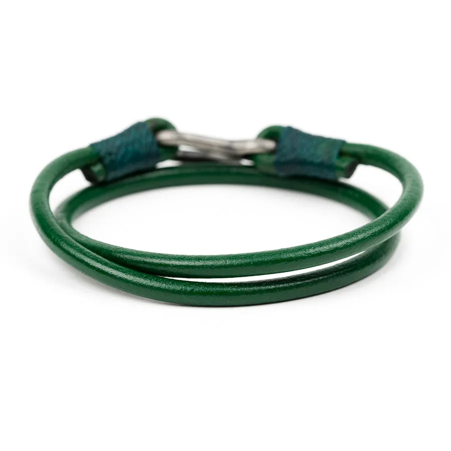 Leather Cord Double Wrap
